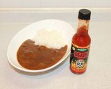レトルトカレーが　激辛カレーに華麗に変身作り方2写真