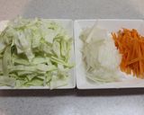 簡単!コンビーフとキャベツのブルスケッタ作り方1写真
