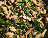 ほうれん草と舞茸のソテー作り方4写真