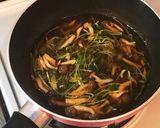 厚揚げの 豆苗＊しめじ＊メープルあんかけ作り方5写真