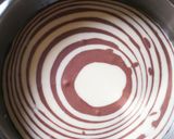 ゼブラケーキ風蒸しパン作り方4写真