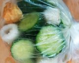 簡単！切って入れるだけ！胡瓜と竹輪のゴマ作り方6写真
