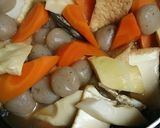 いりこで人参と厚揚げ、竹の子の煮物作り方6写真