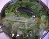 ほうれん草とかにかまの納豆和え作り方1写真