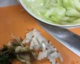 白瓜とみょうがのサッパリ酢の物作り方1写真