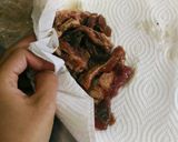 簡単！オーブン使用でビーフジャーキー作り方2写真