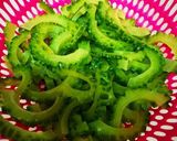 白いご飯に合う〜☆ゴーヤのしそ味噌炒め作り方1写真