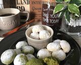 サクッほろっ抹茶&ホワイトスノーボール作り方10写真