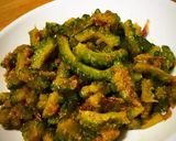 白いご飯に合う〜☆ゴーヤのしそ味噌炒め作り方13写真