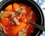 絶品☆炊飯器で♪本格牛スジトマトの煮込み作り方8写真