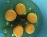 玉子焼き　巻かない簡単　（だし巻き）作り方1写真