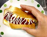 朝食に！簡単☆マヨケチャエッグサンド作り方7写真