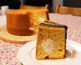 ホイップチョコINシフォンケーキ作り方9写真