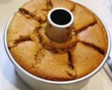 ホイップチョコINシフォンケーキ作り方5写真