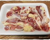 親鶏を炒めたやつ作り方1写真