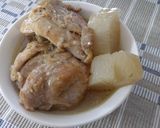 圧力鍋☆鶏もも肉と大根ホロホロコンソメ煮作り方4写真