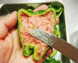 肉汁たっぷり✨ピーマンの肉詰め作り方8写真
