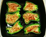 肉汁たっぷり✨ピーマンの肉詰め作り方11写真