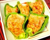 肉汁たっぷり✨ピーマンの肉詰め作り方14写真