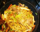 イカ焼きそば作り方5写真