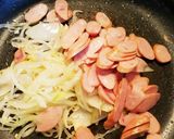 賄いパスタ♪カルボナーラ風♡作り方5写真