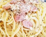 賄いパスタ♪カルボナーラ風♡作り方12写真