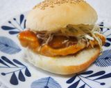 手作り照り焼きチキンバーガー♪むね肉で♪作り方13写真
