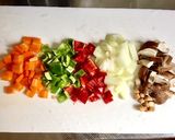 角切りで可愛い♪鶏胸肉のオイスター炒め作り方2写真