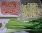 【包まず簡単】ひき肉たっぷりワンタン作り方1写真