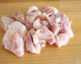 グリラーで　根菜と鶏肉のオーブン焼き作り方1写真