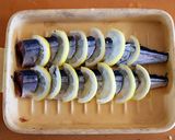 グリラーで　秋刀魚のレモンハーブ焼き作り方4写真