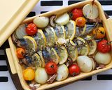 グリラーで　秋刀魚のレモンハーブ焼き作り方6写真