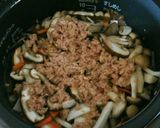 簡単☆具だくさんの炊き込みご飯作り方5写真
