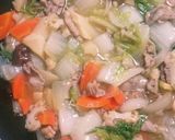 豚肉と白菜の中華あんかけ風煮物☆作り方7写真
