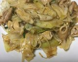 丸美屋麻婆豆腐の素もつ野菜炒め 大人気！作り方4写真