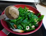 ささっともう一品★つるむらさきの炒め物作り方5写真