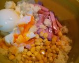 半熟卵のまろやかポテトサラダ。作り方4写真