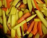 甘い常備菜　新さつまいもと人参大学芋風作り方3写真