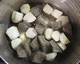 秋の味◆里芋とこんにゃくの煮転がし作り方4写真