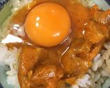 いなばのチキンとインドカレー卵かけご飯作り方2写真