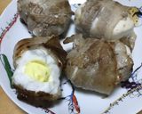 肉巻きはんぺん(材料2つ)作り方3写真