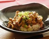 メープルしそバター豚丼作り方4写真