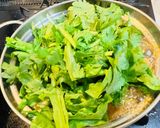 大薯（ダイジョ）と卵黄をつけ汁にすき焼き作り方5写真