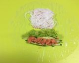 紅白☆ストライプ生春巻き作り方6写真