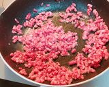 ミンチと野菜の盛りだくさん丼作り方1写真