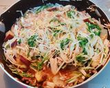 ミンチと野菜の盛りだくさん丼作り方5写真