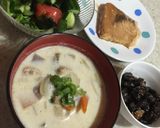 さつまいもほっこり❤︎根菜ミルクスープ作り方5写真