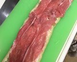 豚薄切り肉の稲荷煮作り方3写真