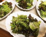 温泉卵のせサラダ♪作り方4写真