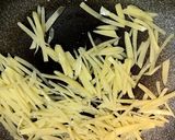 母直伝！ジャガイモと昆布茶の炒め物作り方3写真